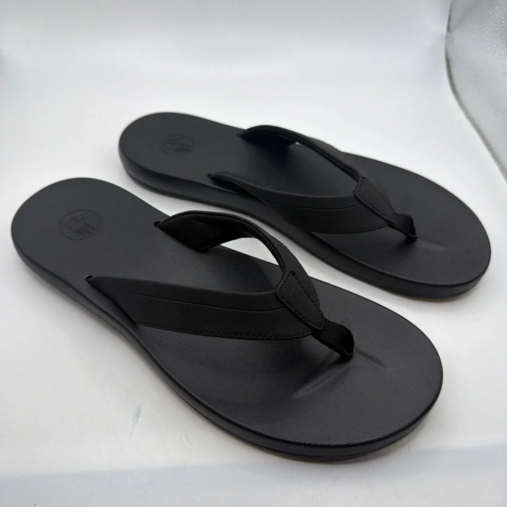Body Glove Women's Flip Flops Black Size‎ 8. New